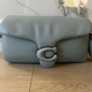Coach Pillow Tabby 26 in Aqua